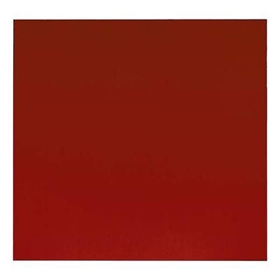Lillypilly Anodized Aluminum Square Metal Sheet   Orange 3x3 Inch