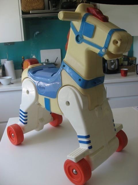 Vintage Retro Chicco rocking horse