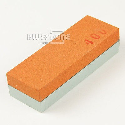 New 4 Razor Knife Whetstone 2 Sided Sharpener Sharpening Stone Grit 