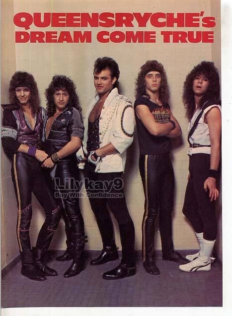 QUEENSRYCHE MINI POSTER Pin up GEOFF TATE Chris DeGarmo LK9