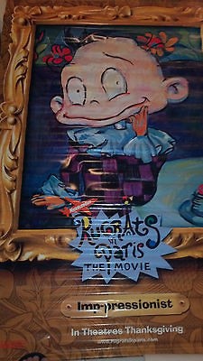 RUGRATS IN PARIS Vinyl Movie Banner 6 feet x 4 feet   Original Movie 