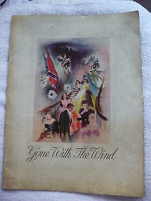   VINTAGE GONE WITH THE WIND PROGRAM (CLARK GABLE & VIVIEN LEIGH) #14706