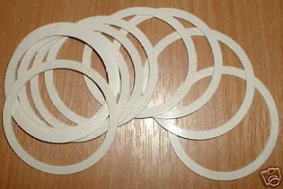 10 Rubber Seals for Glass Lid Kilner Jars Original Type