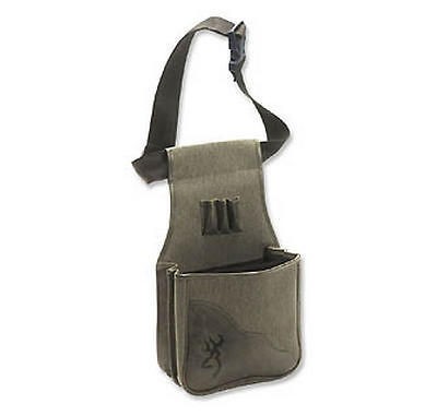 BROWNING SHOTGUN SHELL SHOOTING BAG RANGE BELT SKEET POUCH CARIER 