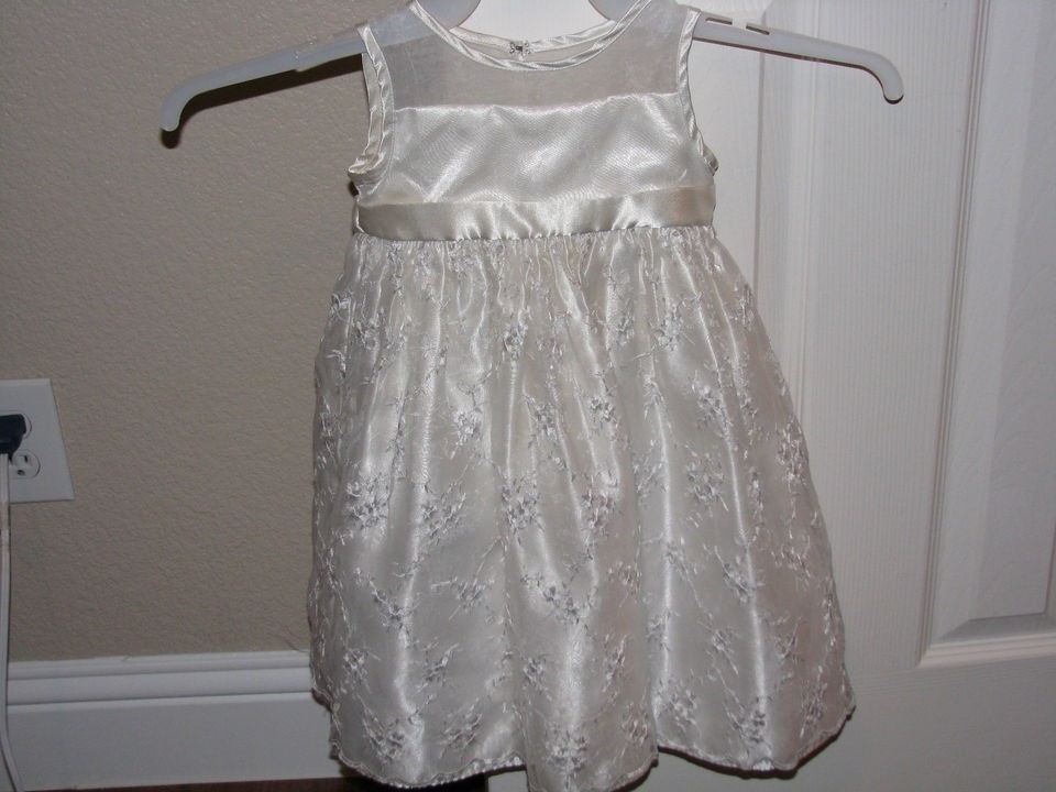 Cinderella brand flower girl dress beige   size 2/2T   Style # C29407