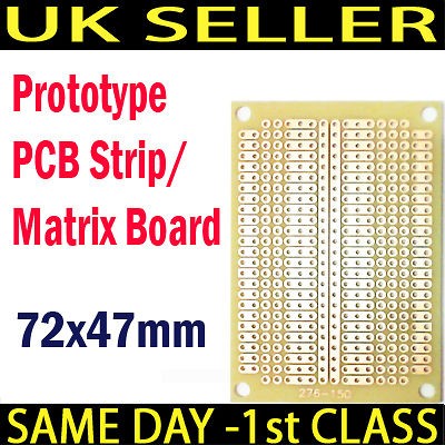 Copper Prototype PCB Stripboard/ Printed Circuit Board/Strip/Ve​ro 