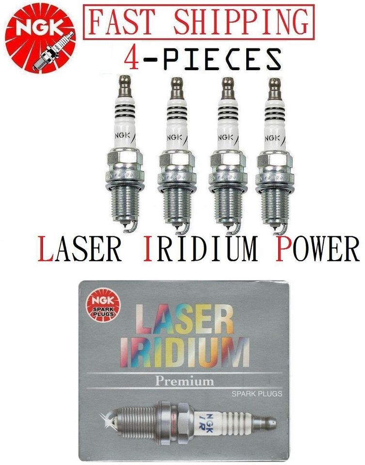 JDM HONDA CIVIC 1.8L R18A1 NGK SPARK PLUG LASER IRIDIUM POWER 4 PCS 