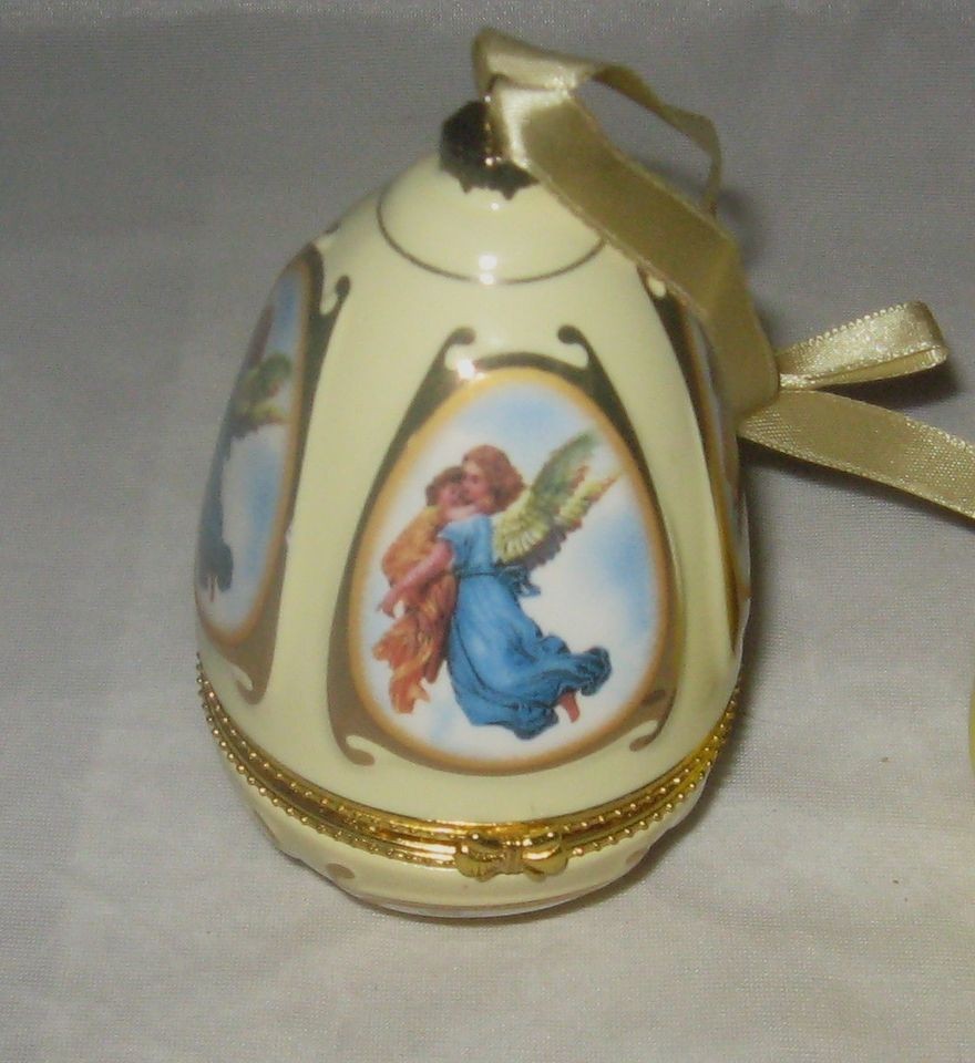 Vintage faux porcelain FABERGE EGG