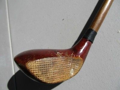   Antique / Vintage Sam Snead Hickory shaft wood Driver golf club