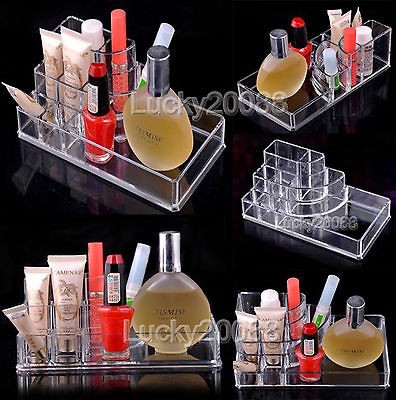 1x Clear Acrylic Cosmetic organizer Makeup case Lipstick Lip stick 