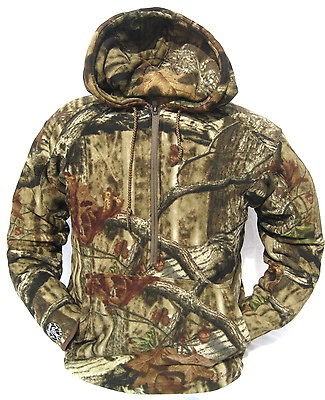 Cabela's Men's Alaskan Guide Thermocline 1/2 Zip Outfitter Camo 450 GM Pullover 