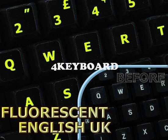 glow keyboard stickers in Laptop & Desktop Accessories