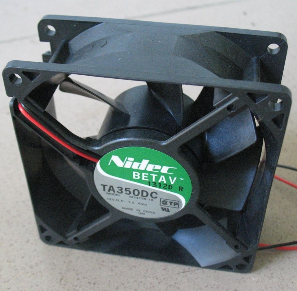 NIDEC TA350DC M34789 16 FAN 12VDC, 1.0AMP 92MM