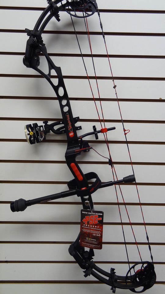 NEW  2012 PSE Supra 60# R/H Compound Bow