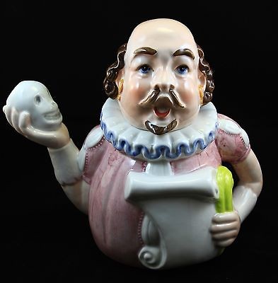 Collectors Tea Pot   Tea Time Legends   Shakespeare 026   1990   New 