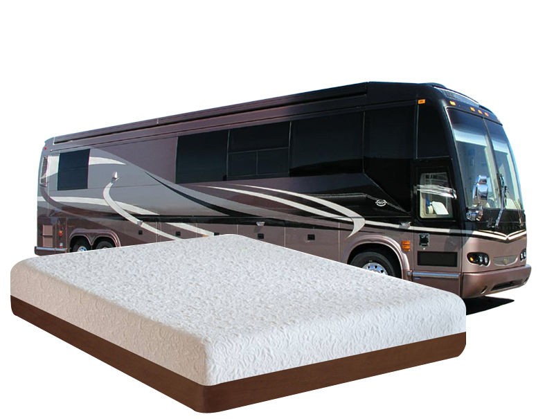 NEW 10 inch Short Queen Cool GEL Memory Foam Mattress for RV, Camper