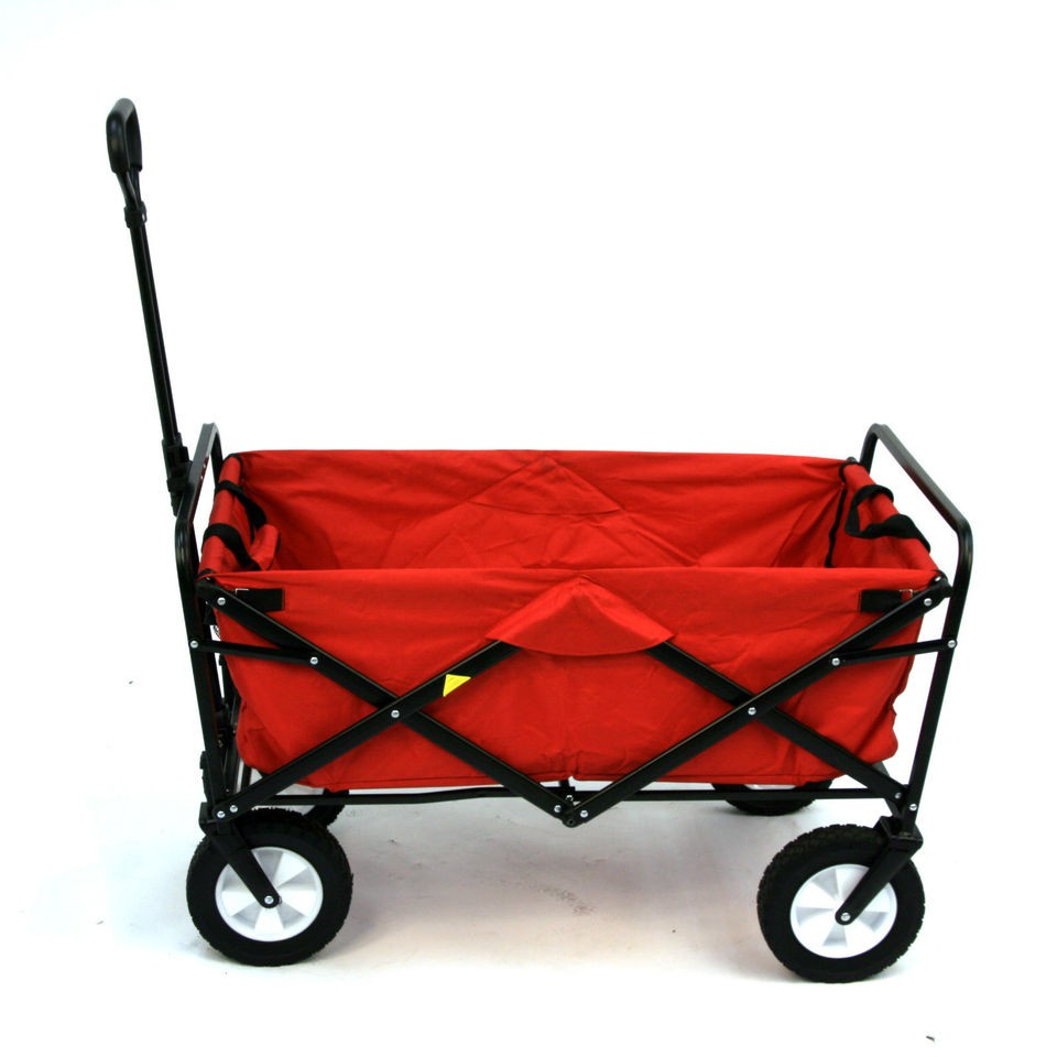 Mac Sports Red Multipurpose Folding Utility Wagon