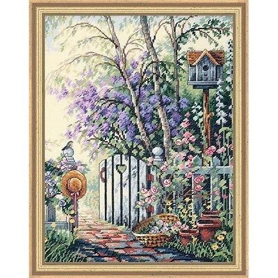 Counted Cross Stitch Kit SWEETHEARTS GATE; Sellers SPECIAL