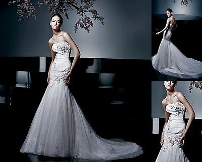 STUNNING Enzoani COURTNEY Fit to Flare Wedding Bridal Dress Gown 8 $ 