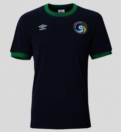Mens soccer shirt NY Cosmos 61041U ringer T white blue UMBRO $45 M L 