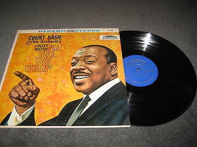 COUNT BASIE   Not Now Ill Tell You When (Forum Records SF9063) RARE 