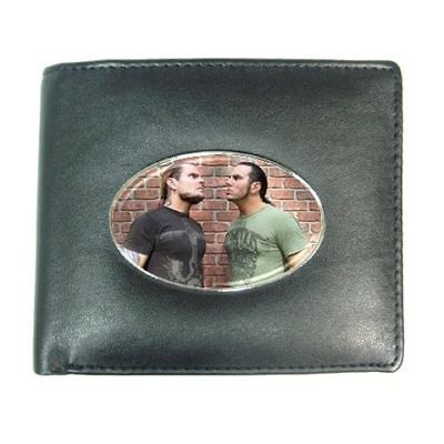 Hardy Boyz Jeff & Matt Hardy Mens Leather Wallet Credi