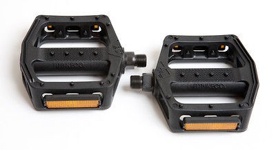 FIt Bike Co. BMX Bicycle Pedals 9/16 Platform PCs 3 piece Black