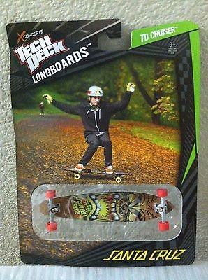 2012 Tech Deck Longboards TD Crusier Santa Cruz Brand NEW HTF