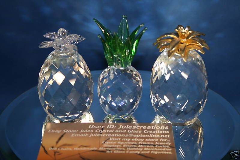 CRYSTAL GOOD LUCK PINEAPPLE BELOW WHOLESALE PRICE