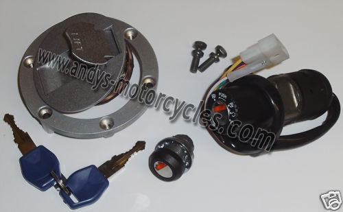 DERBI GPR50 & GPR125 COMPLETE IGNITION LOCK SET 2004 +