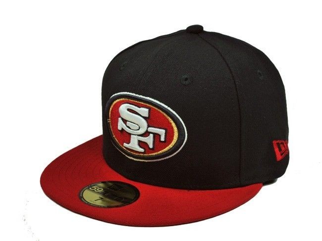 NEW ERA 59FIFTY NFL CUSTOM FITTED CAP FOOTBALL TEAM SAN FRANCISCO 