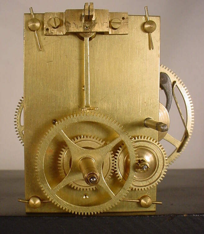 Very Fine Clock Movement for a Weight Regulator Clock