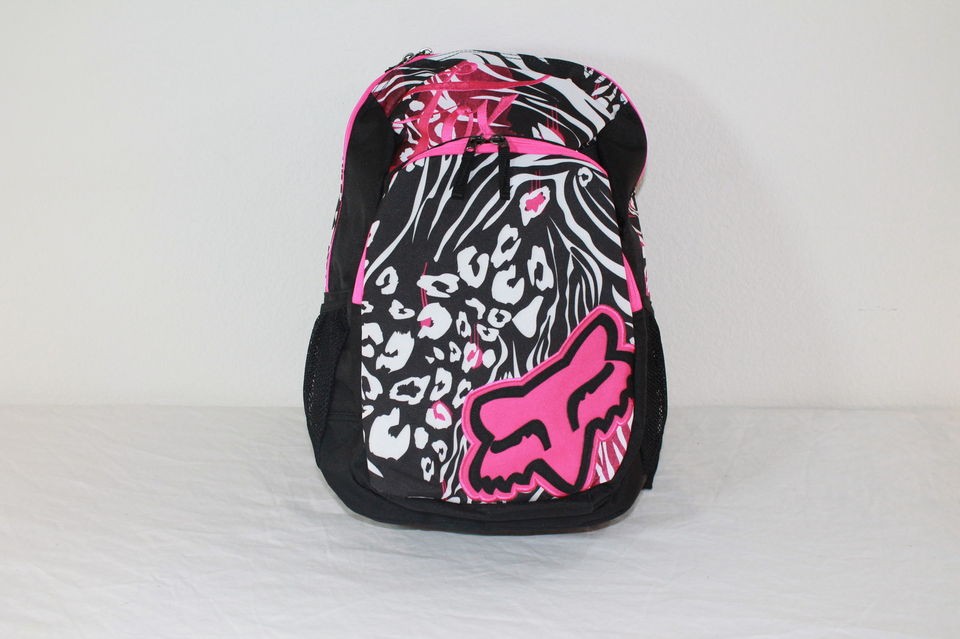   DIRT VIXEN PINK AND LEOPARD GRAPHICS LAPTOP/TRAVEL/​BOOK  BACKPACK