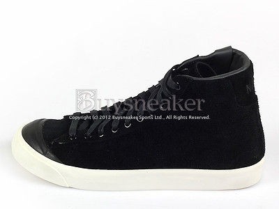 Nike Blazer Mid AB NSW Zipper Black/Sail Anthracite Suede 2012 Casual 