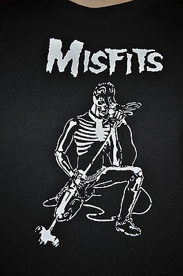 MISFITS PUNK T SHIRT DANZIG PSYCHOBILLY SAMHAIN MENS LARGE