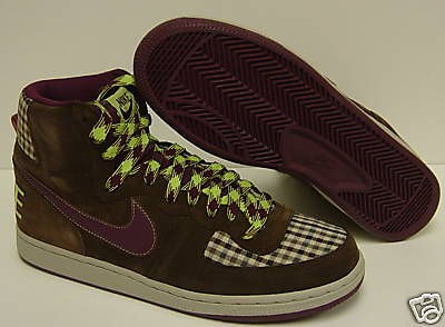 NEW Mens NIKE TERMINATOR HI Brown Sneakers Shoes 10