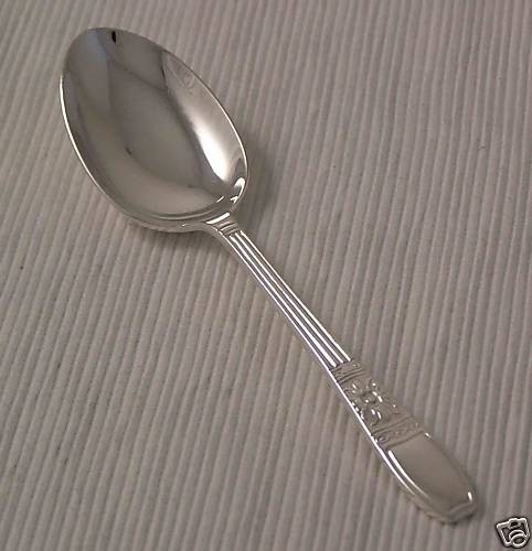 TUDOR ROSE By COOPER BROS & SONS Silver Dessert Spoon