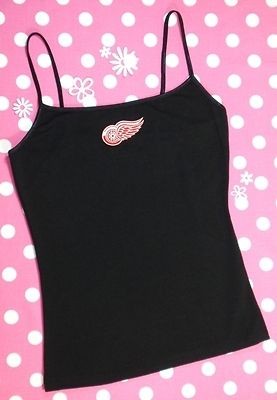 DETROIT RED WINGS ~ Womans Camisole Cami T Shirt Tank Top Hockey NHL 