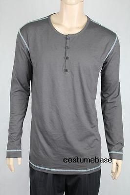 Dexter Kill Shirt Morgan Henley Long Sleeve T shirt Costume Uniform 