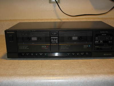 technics cassette deck in TV, Video & Home Audio