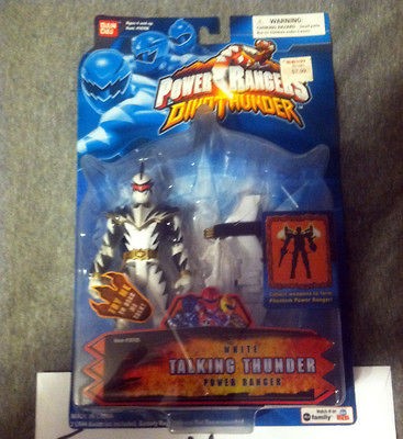 power rangers dino thunder white ranger toys