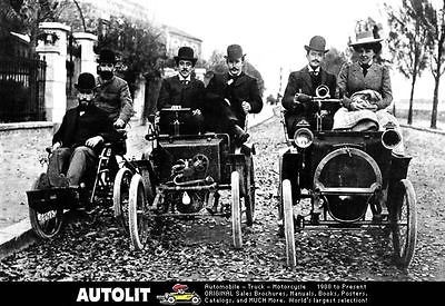 1899 Renault & De Dion Quadricycle Factory Photo