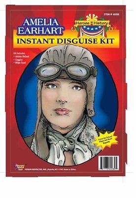 NEW Forum Amelia Earhart Instant Disguise Kit