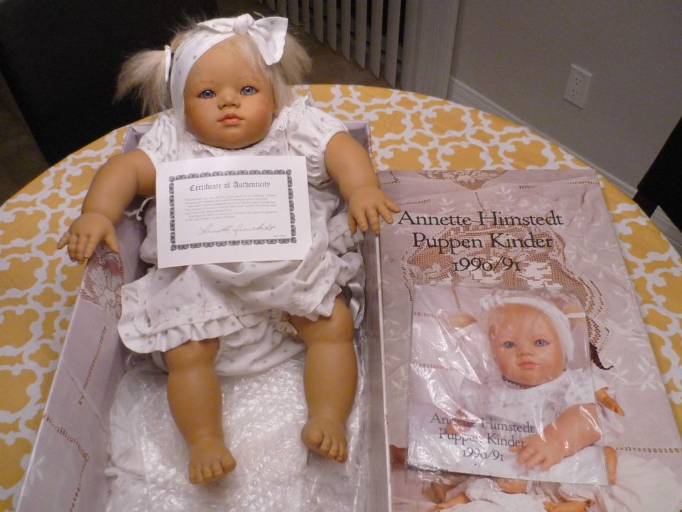 Annette Himsedt Annchen Doll from the Barefoot Babies Collection With 