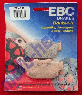 Buell EBC FA140HH Rear Double H Brake Pads XB9R XB9S XB9SX XB9 S SX 