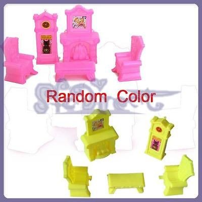   standing clock 2 sofa bench DOLLHOUSE Livng Room Furniture for Kelly