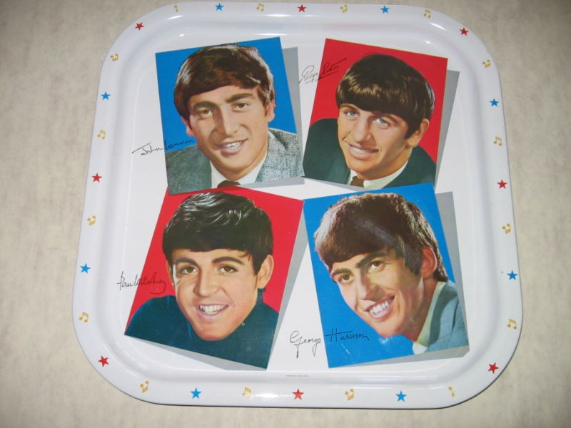 BEATLES TRAY 1970s Near Mint NICE