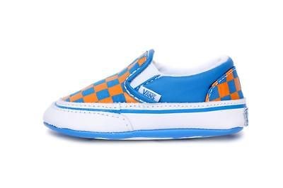 Vans Kids Infant Classic Slip On Blue Orange Vn 0kwk63t