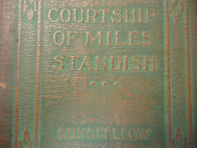 Little Leather Library book edition of Longfellows Courtship of Miles 