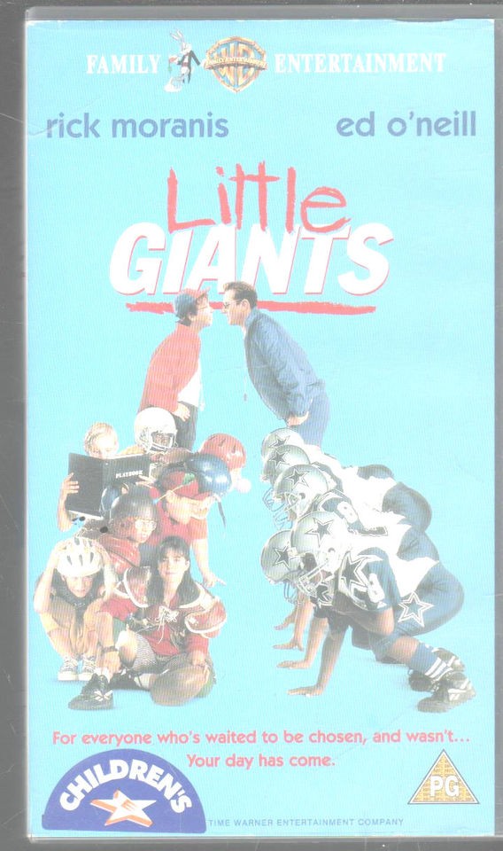   GIANTS VIDEO VHS PAL UK RICK MORANIS ED ONEILL JOHN MADDEN SCARCE